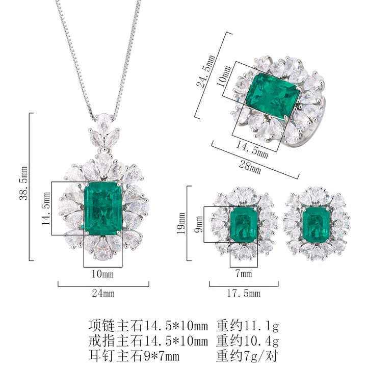 مجموعة مجوهرات زفاف دبي الكلاسيكية للنساء - Retro Dubai Bridal Wedding Fine Jewelry Set