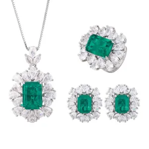مجموعة مجوهرات زفاف دبي الكلاسيكية للنساء - Retro Dubai Bridal Wedding Fine Jewelry Set