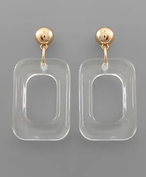 Acrylic Dangle Earrings