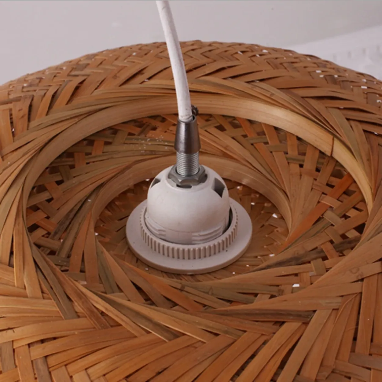 ANKUR ZANE CANE MESH PENDANT LIGHT