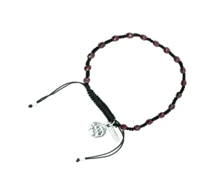 Aquarius Zodiac Gemstone Bracelet