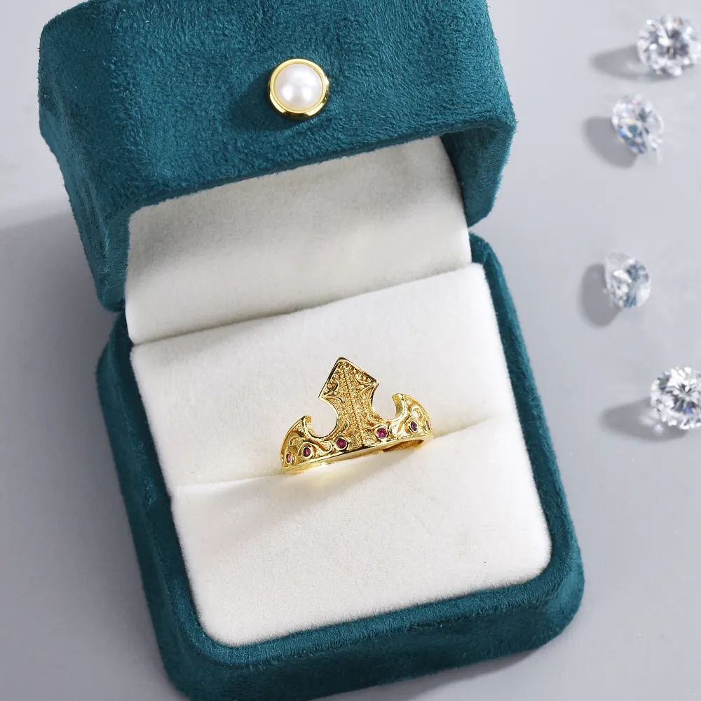 Aurora Crown Ring