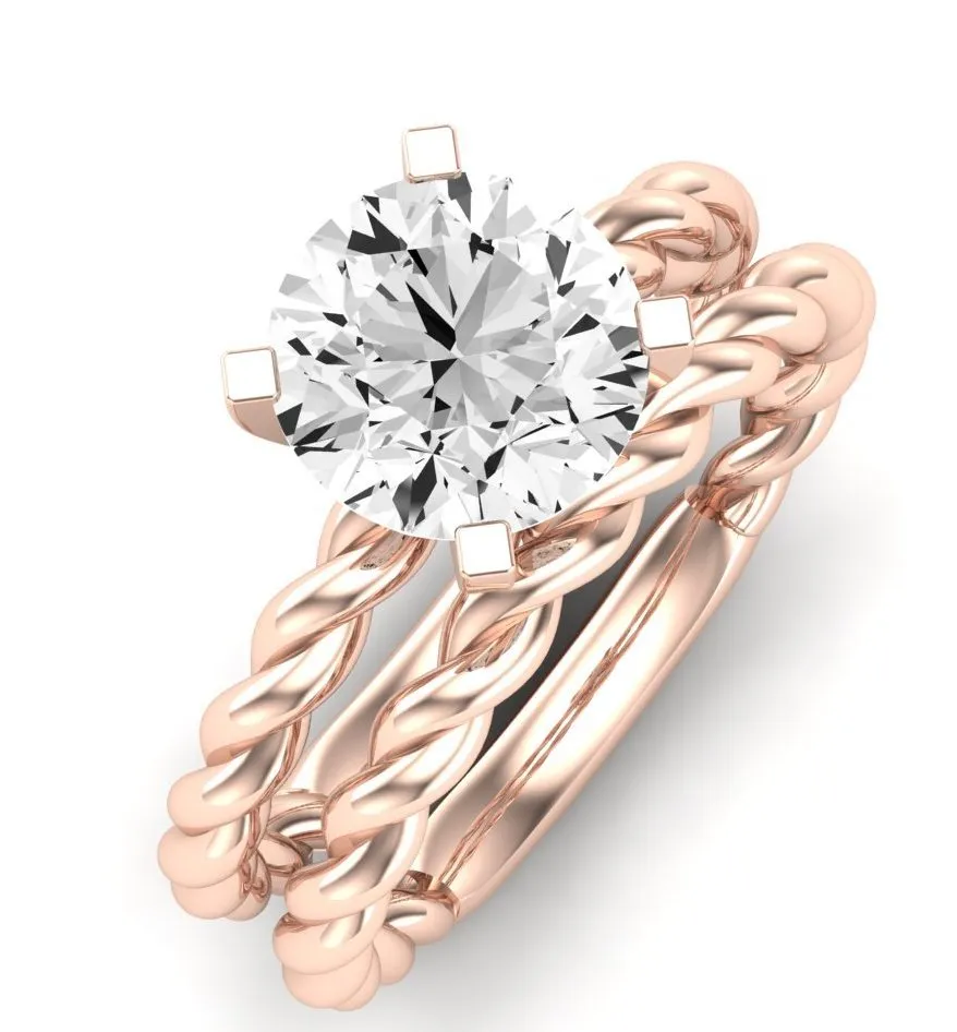 Balsam Matching Band for Round Center (Band Only. Engagement Ring Not Included)