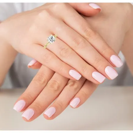 Balsam Matching Band for Round Center (Band Only. Engagement Ring Not Included)