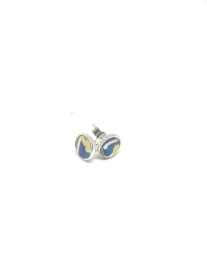 Blue and yellow Studs