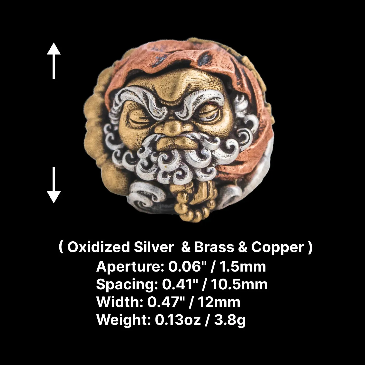 Bodhidharma Bead Bracelet