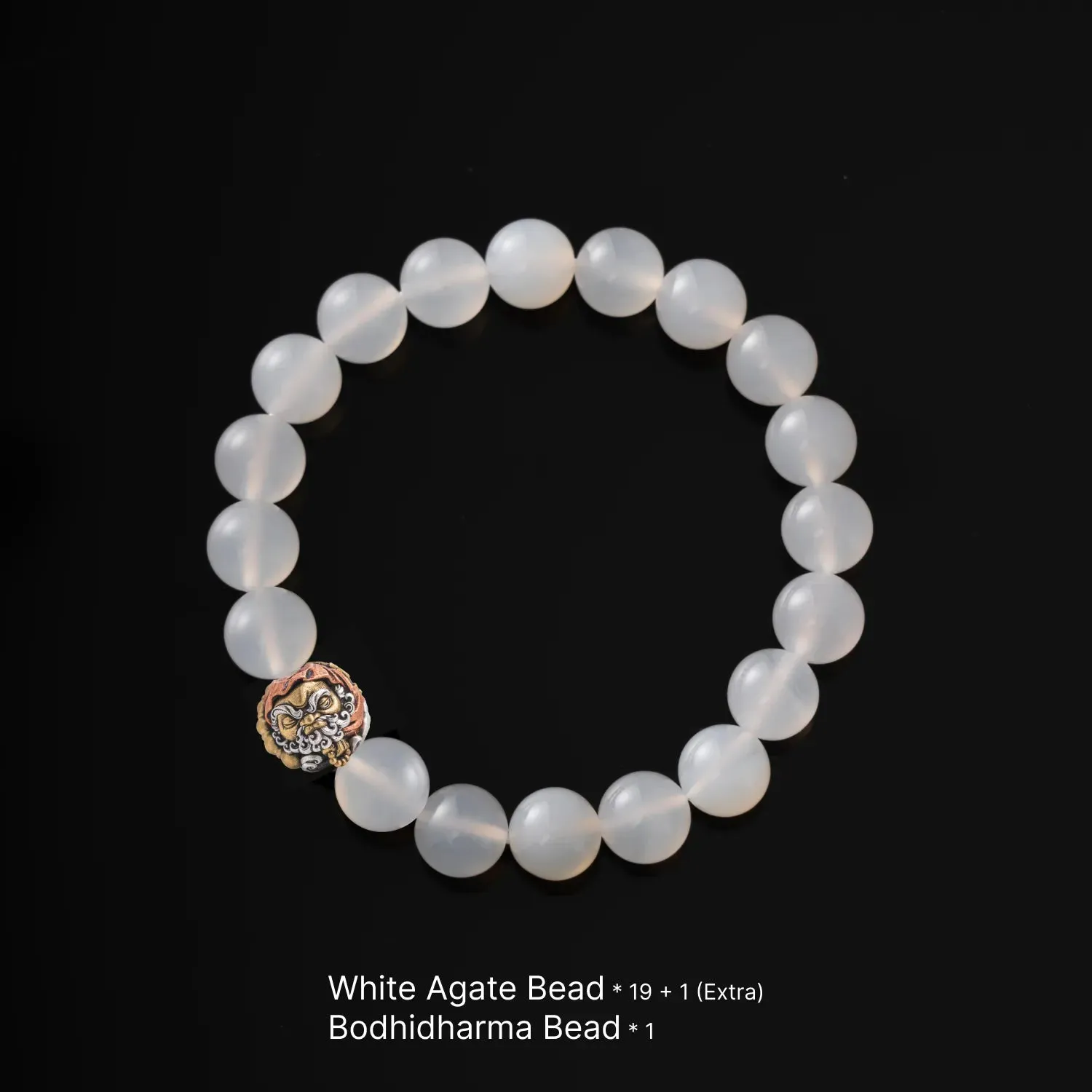 Bodhidharma Bead Bracelet