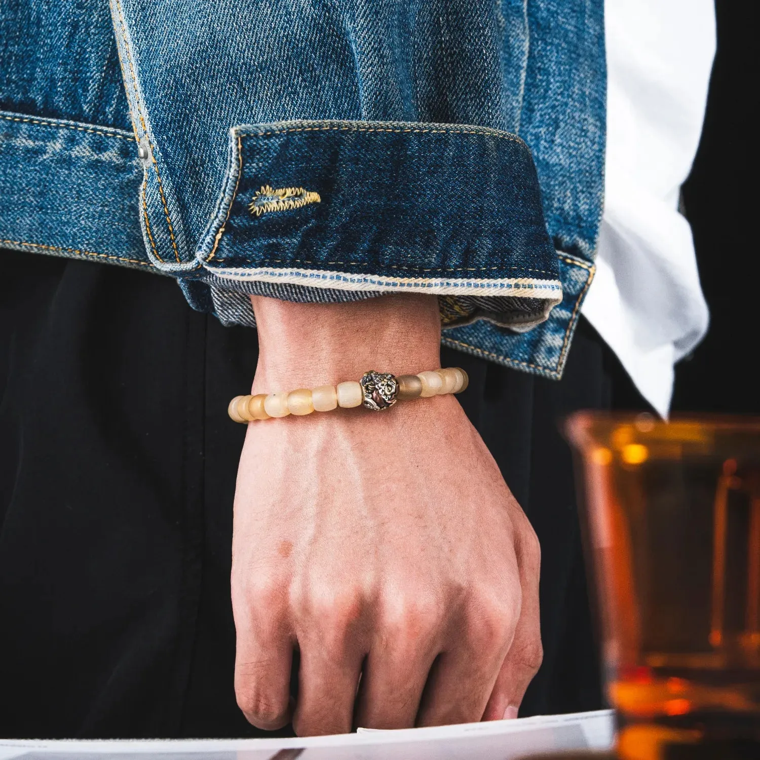 Bodhidharma Bead Bracelet