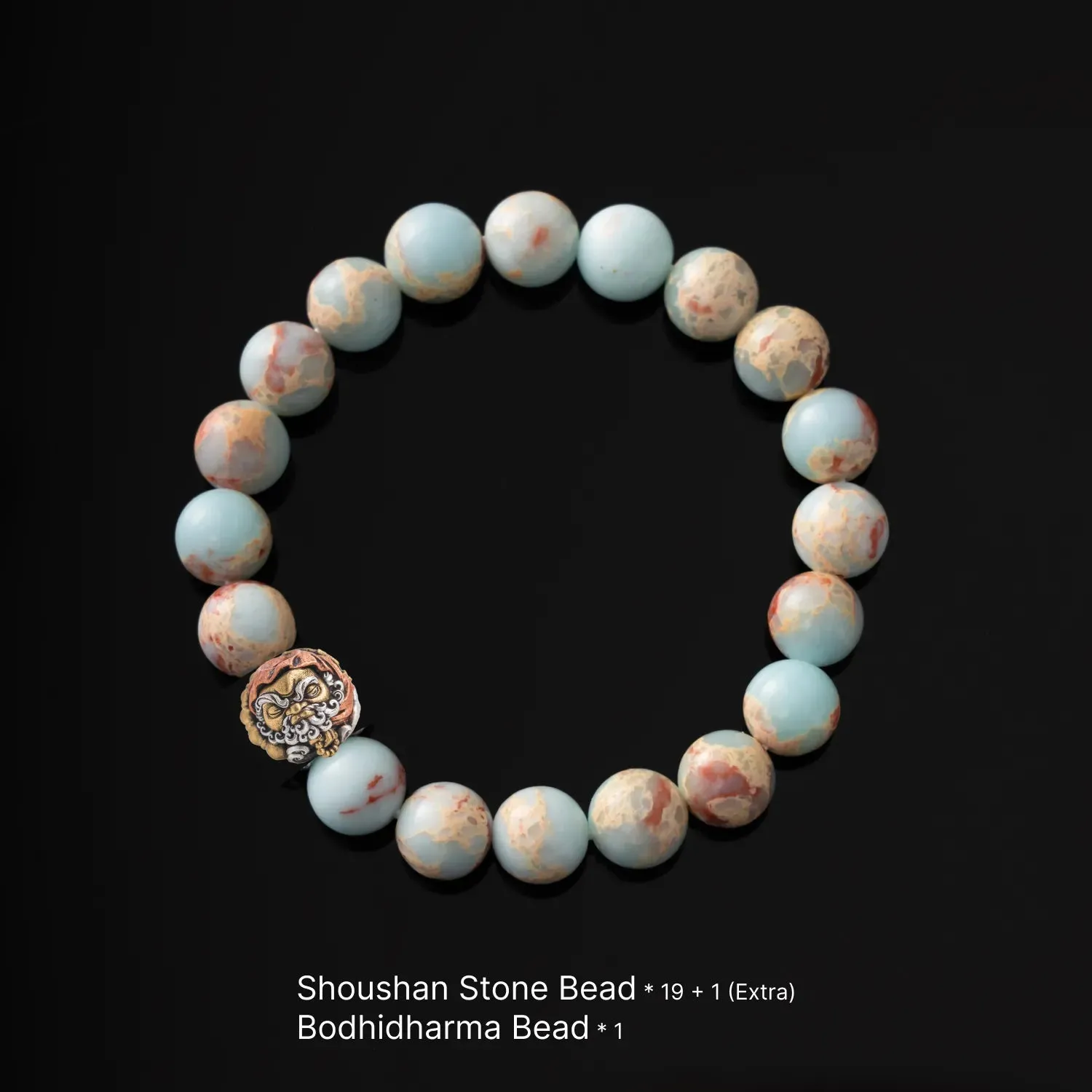 Bodhidharma Bead Bracelet