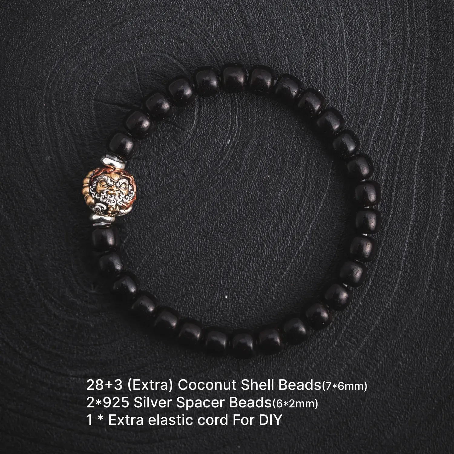 Bodhidharma Bead Bracelet