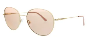 Calvin Klein CK20104S 41746 Rose Gold Round Sunglasses