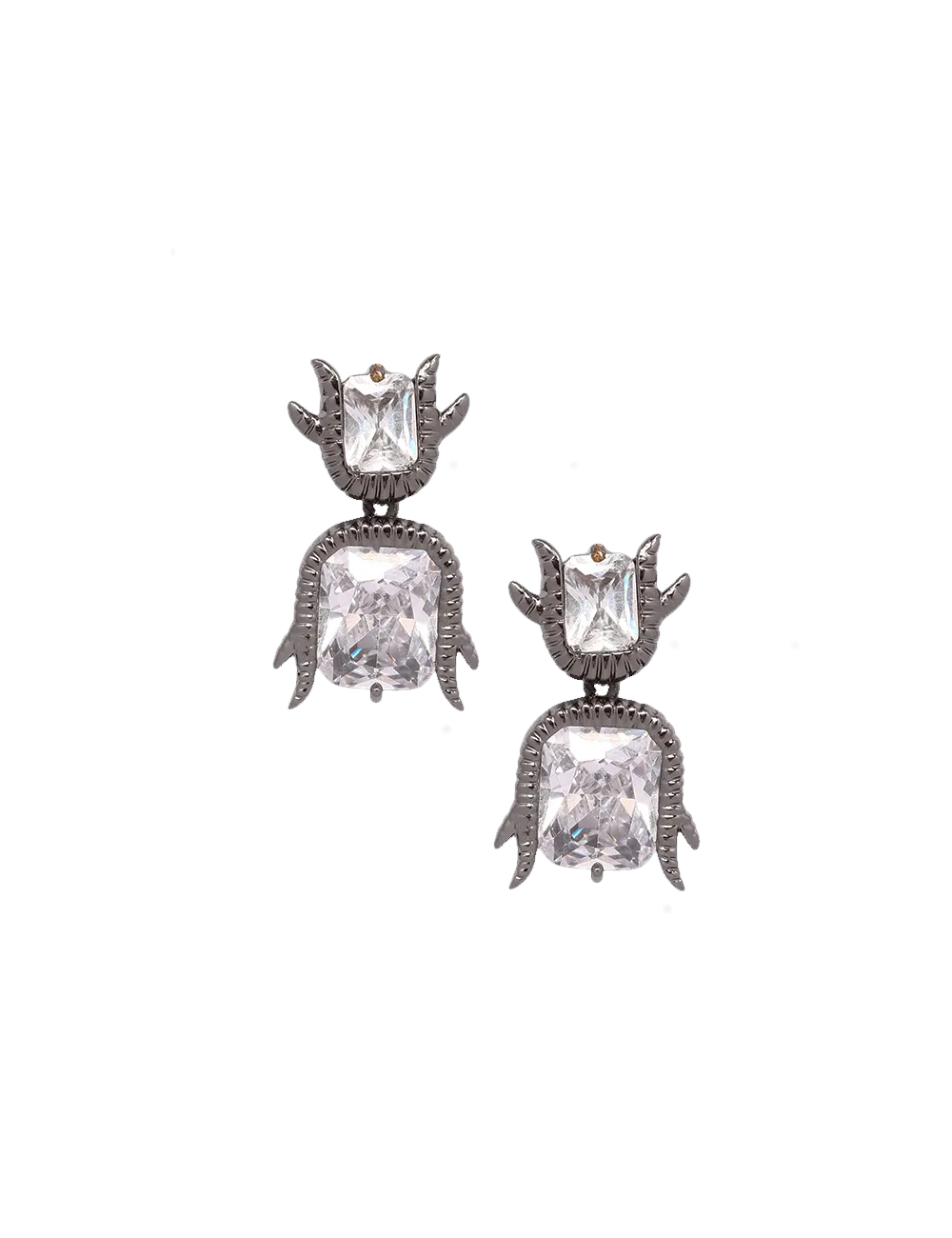Cluster Gunmetal Studs
