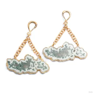 Crossover with Elongated Green Tree Agate from Oracle