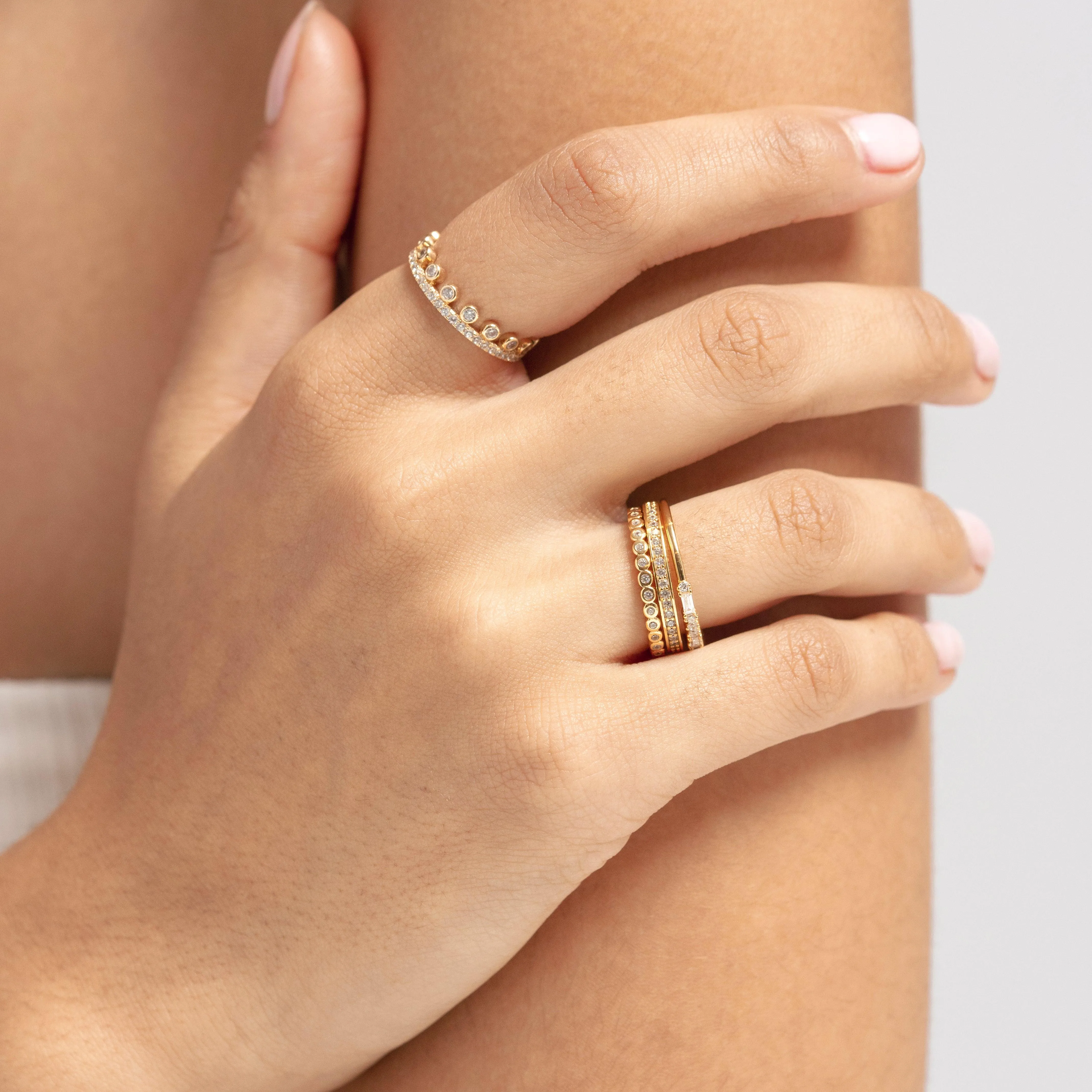 Crown Jewel Eternity Band