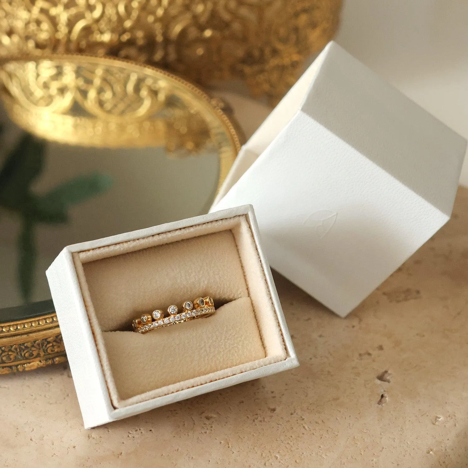 Crown Jewel Eternity Band