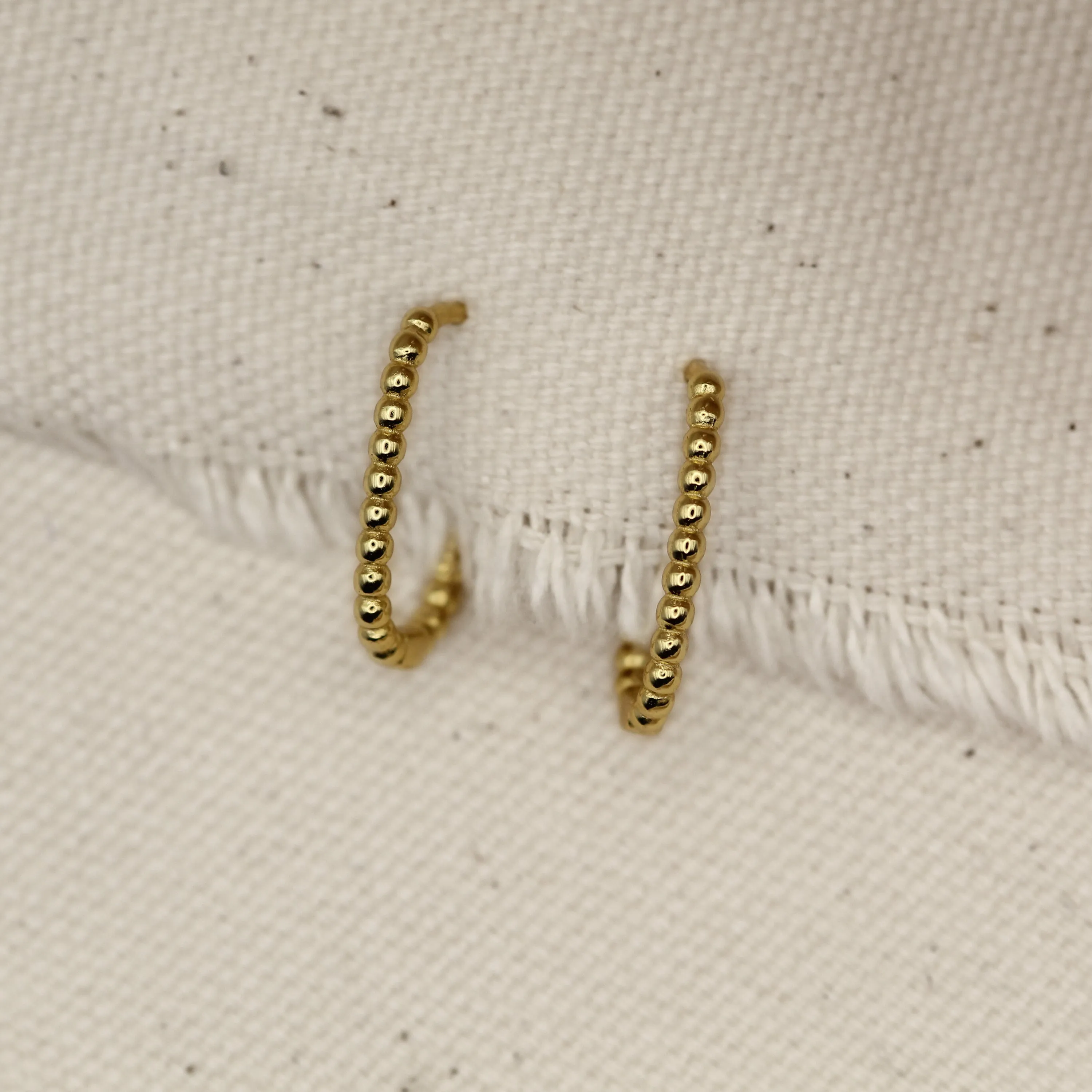 Custom - Ball Gold Earrings for Rafael Marte