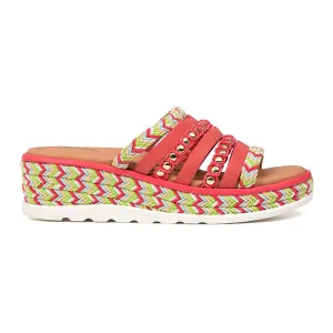 Dahlia Slide Wedge Sandals