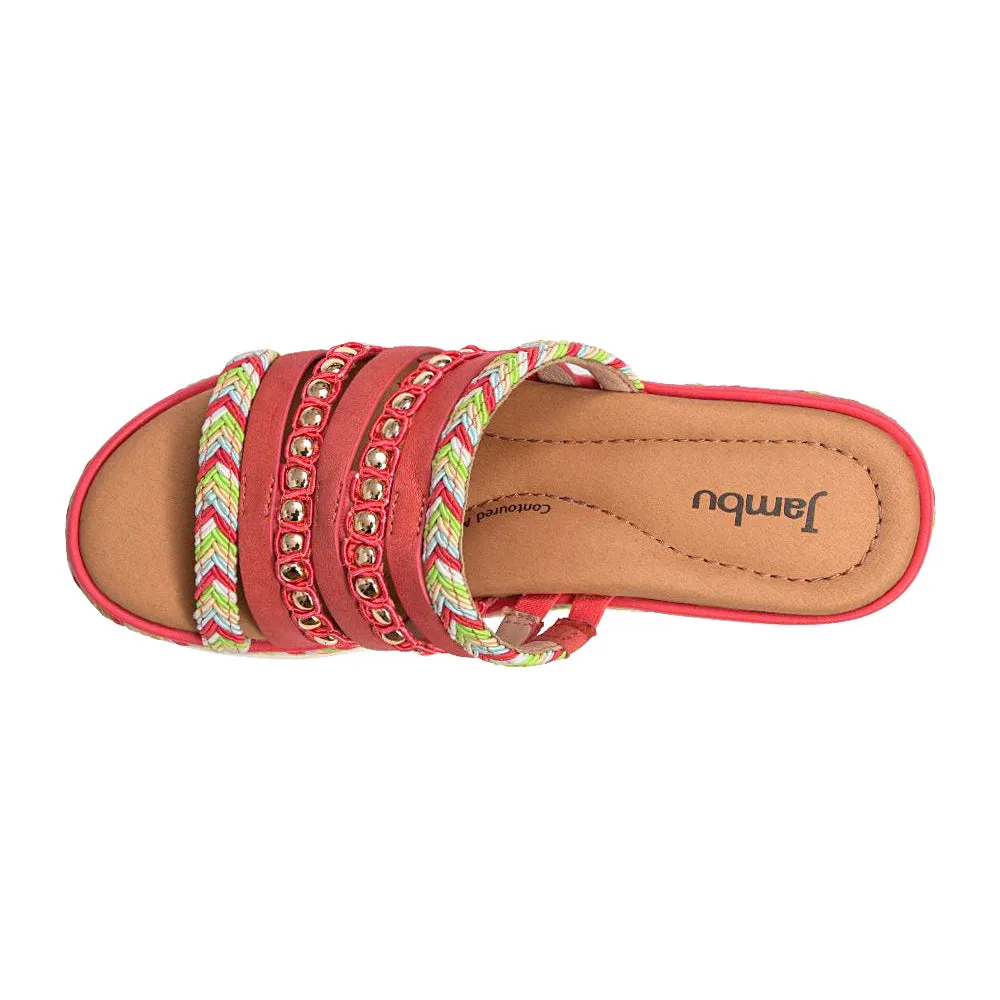 Dahlia Slide Wedge Sandals
