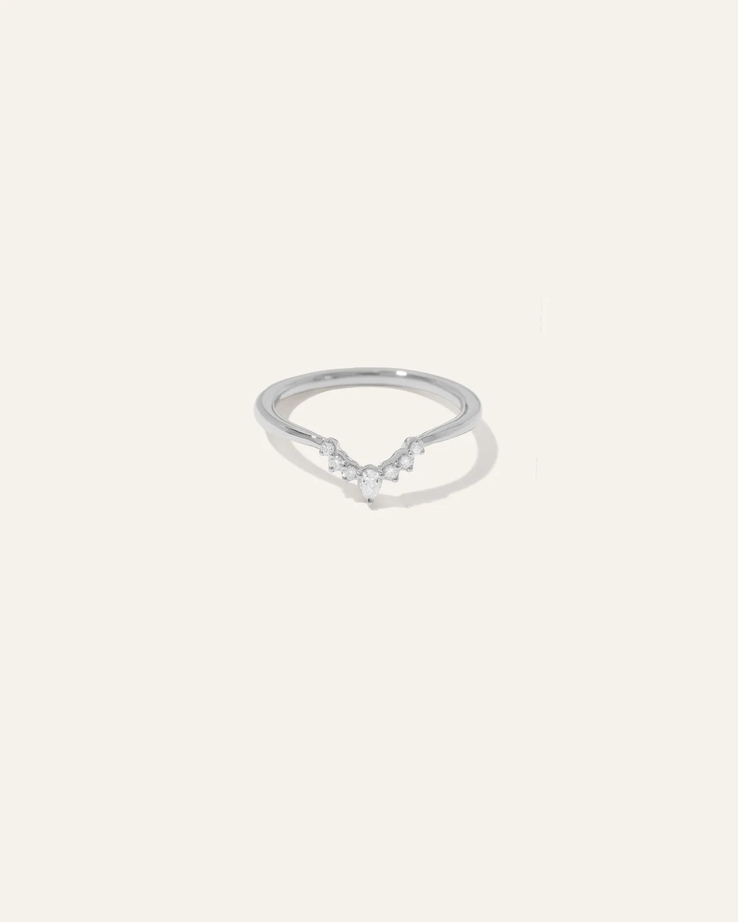 Diamond Pointed Tiara Band