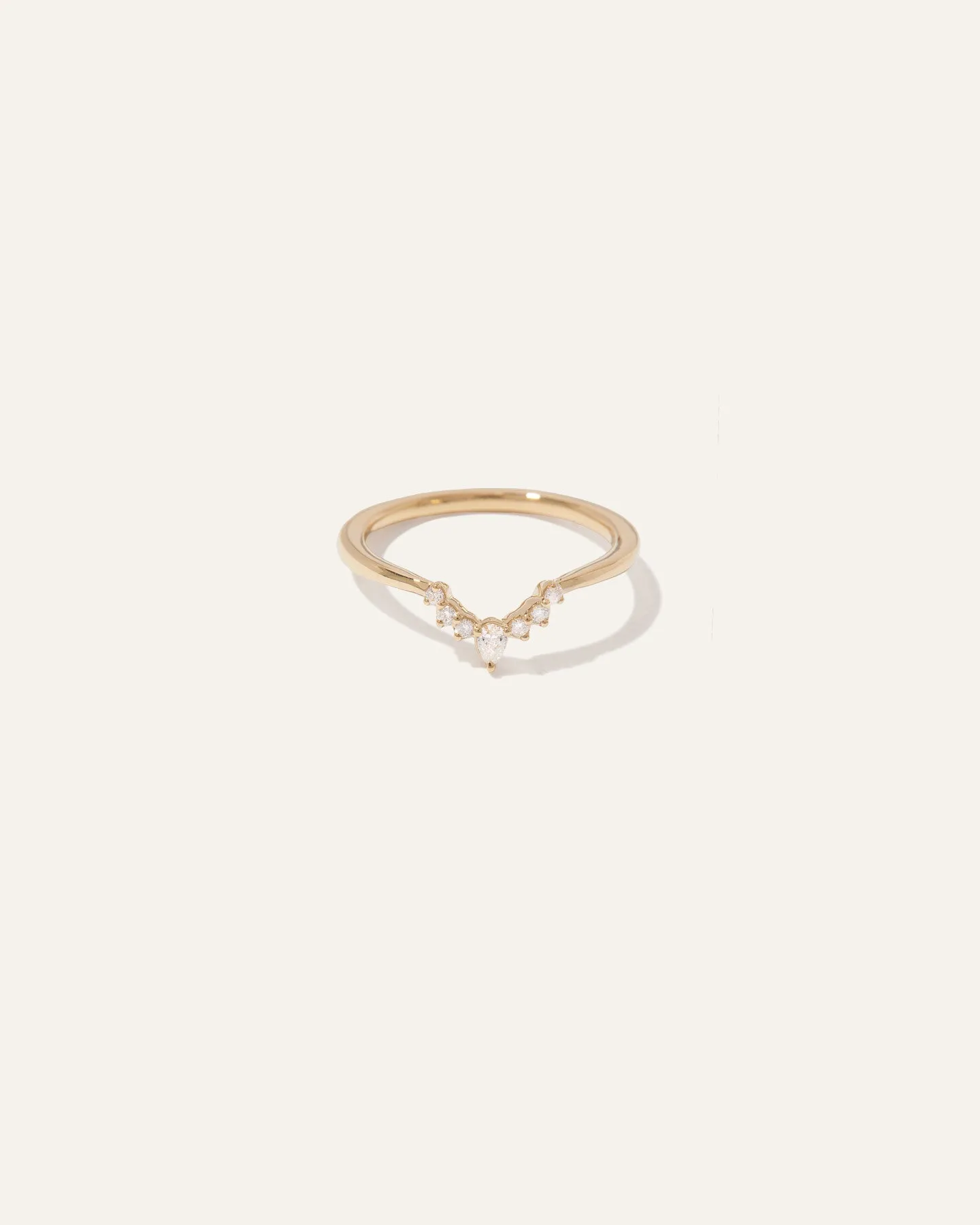 Diamond Pointed Tiara Band