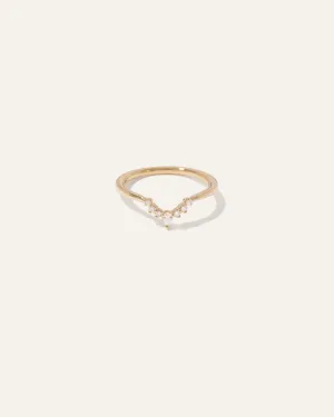 Diamond Pointed Tiara Band
