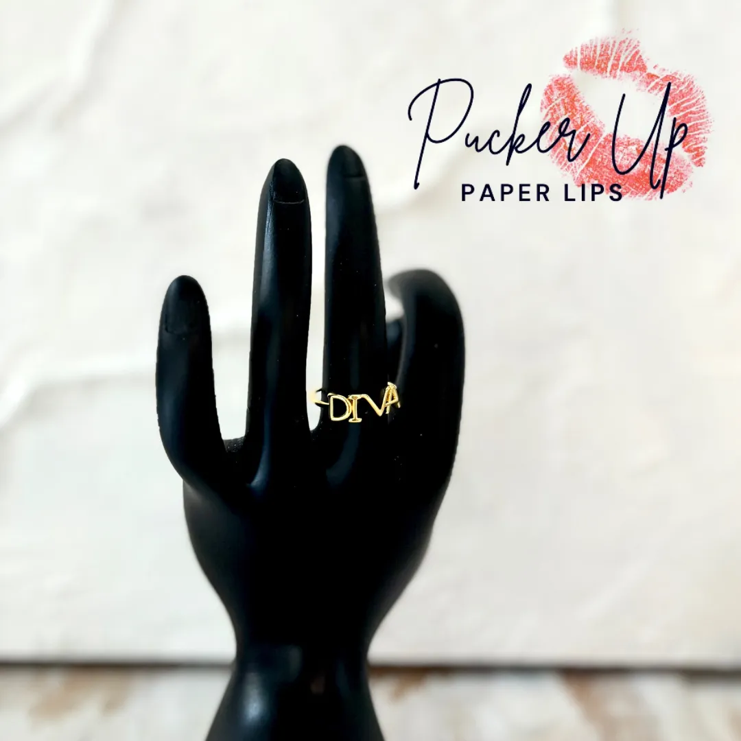 Diva Stainless Steel Ring