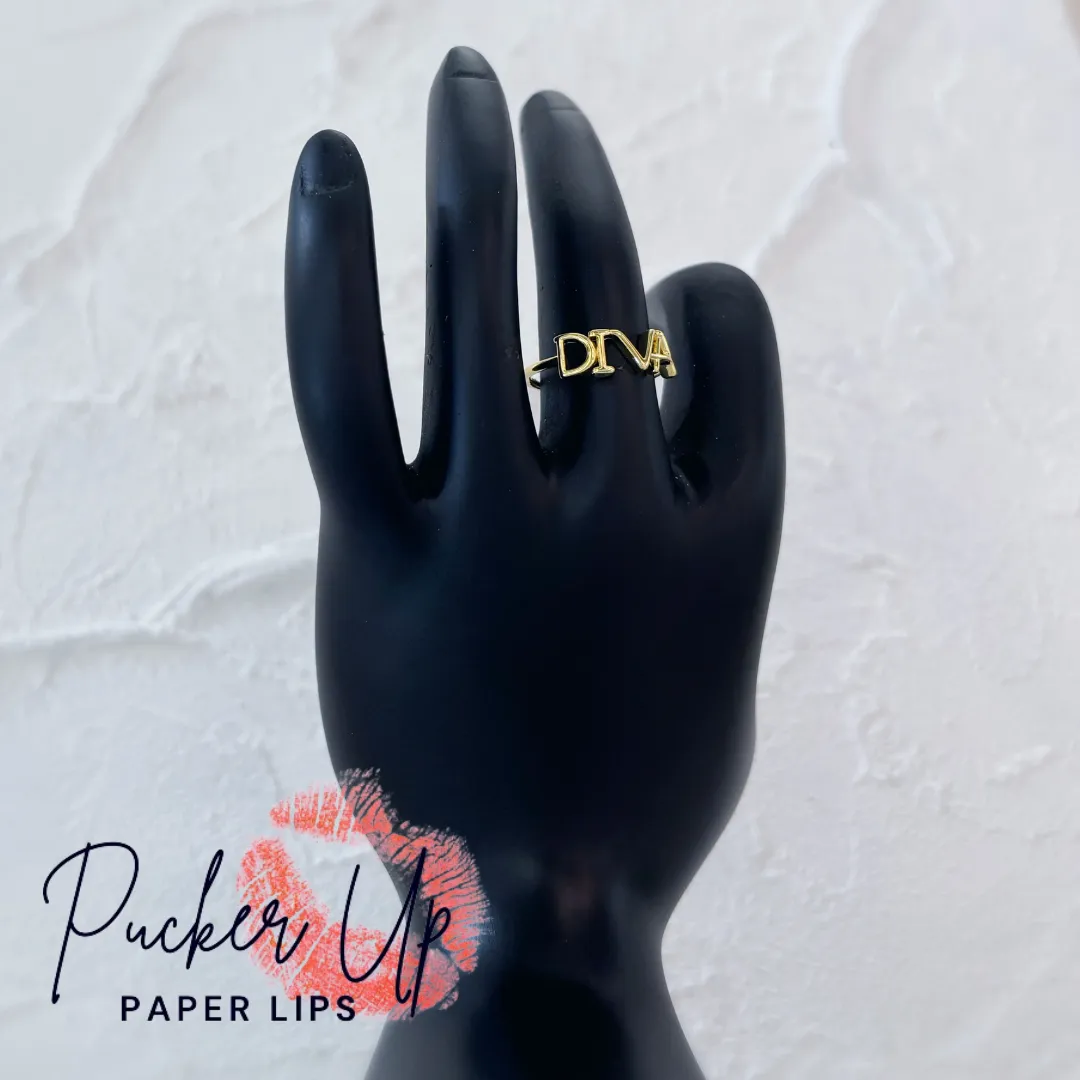 Diva Stainless Steel Ring