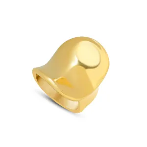 Ella Bubble Geometric Statement Ring