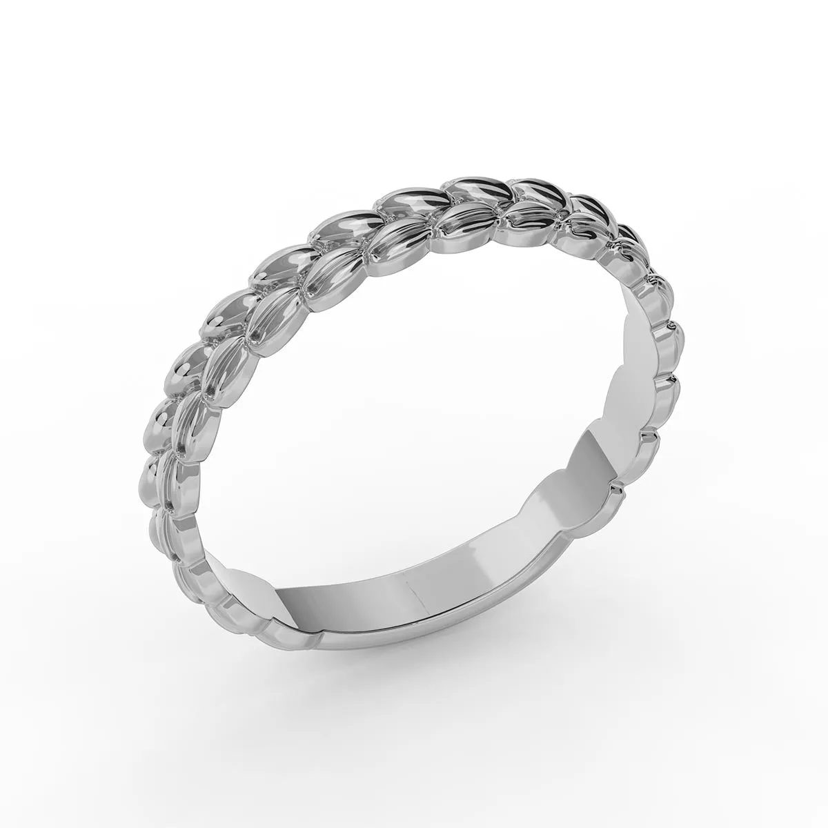 Emperor Crown Stackable Ring