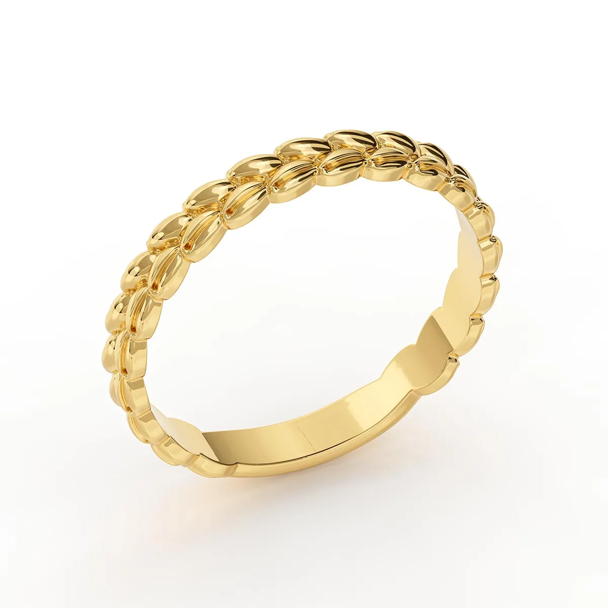 Emperor Crown Stackable Ring