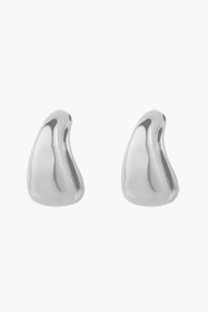 Float Oversized Studs - Silver
