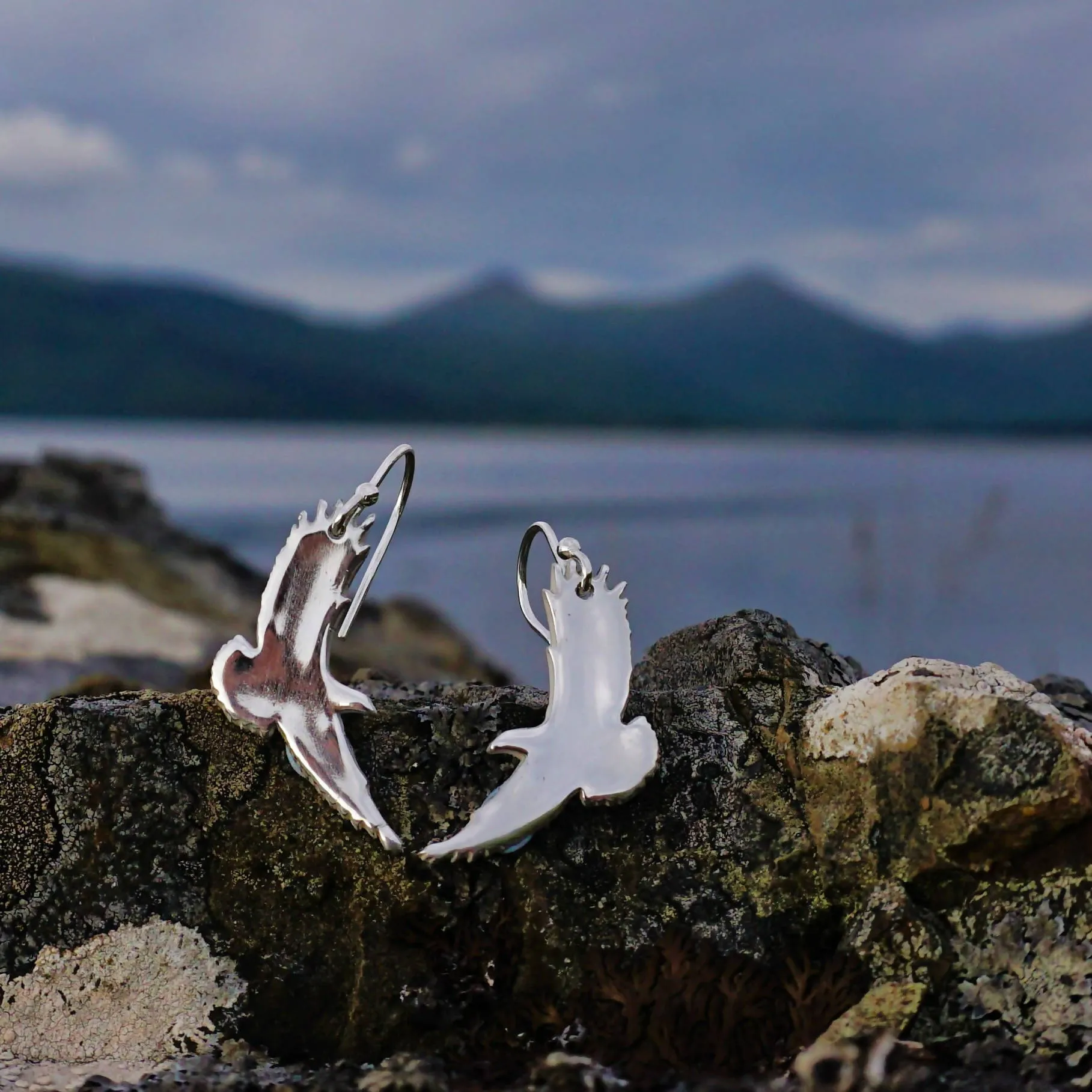 Flying Eagle Earrings