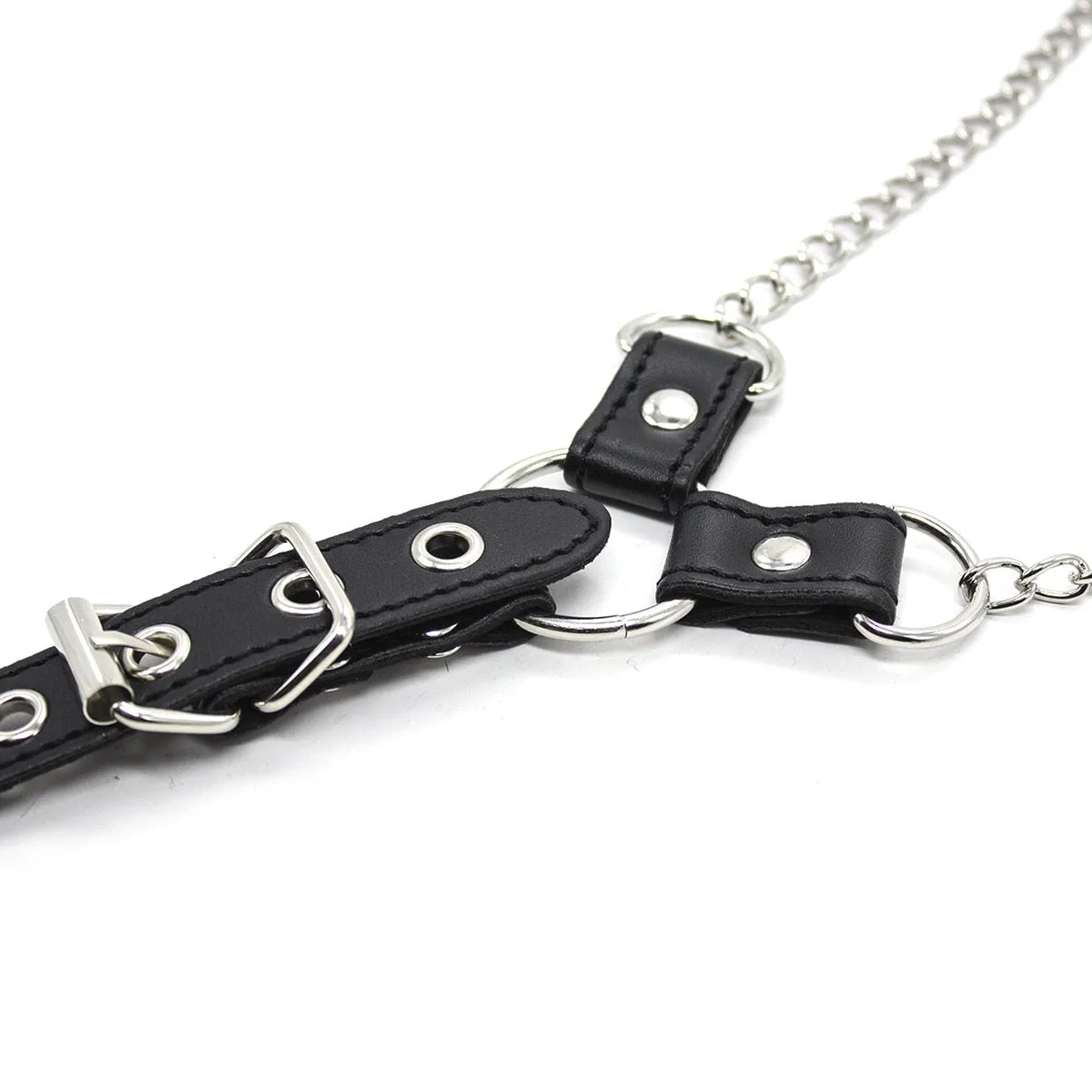 Gay Nipple Clamps With Chain And Cock Ring