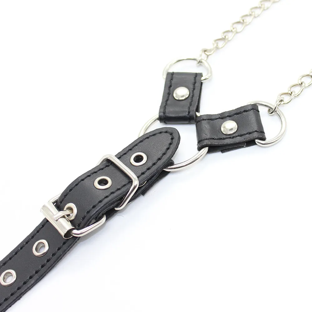 Gay Nipple Clamps With Chain And Cock Ring