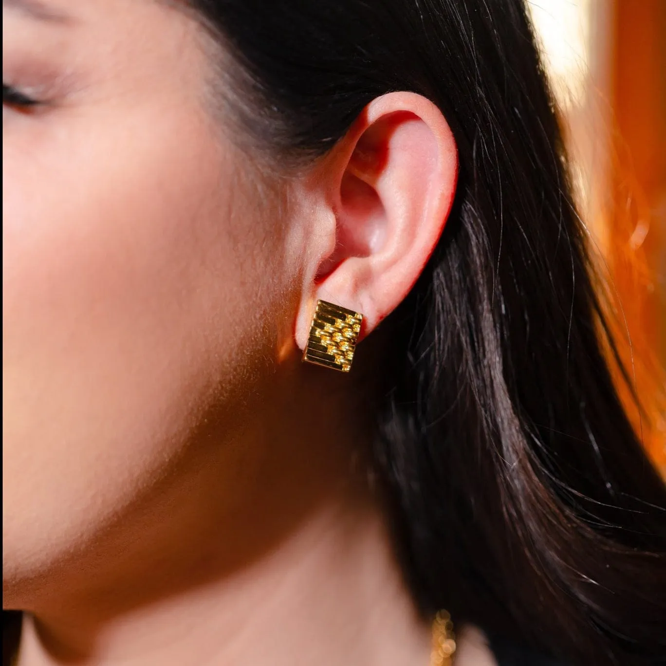 gold tex rex studs