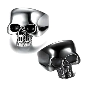 Half Jaw Skull Ring