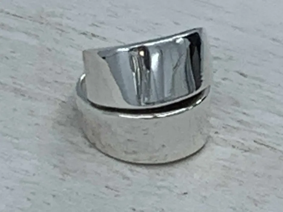 Heavy Fold Over Ring
