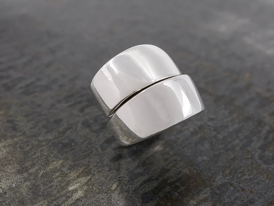 Heavy Fold Over Ring