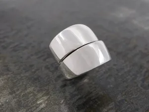 Heavy Fold Over Ring