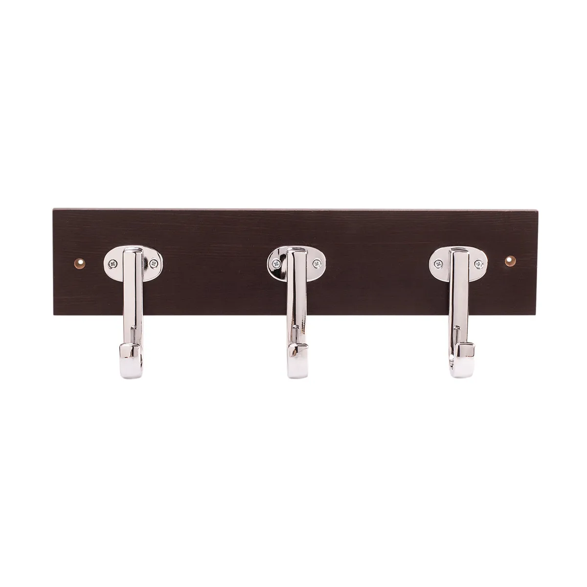 Hook Rail 18 Inch Long - 3 Single Prong - Hickory Hardware