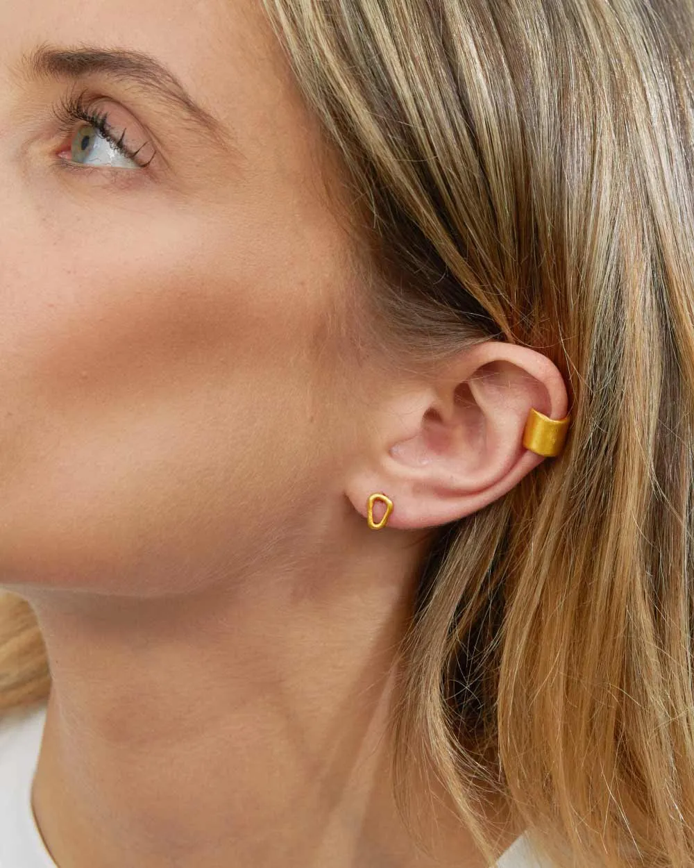 Lava Puddle Single Stud Earring