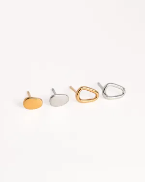 Lava Puddle Single Stud Earring