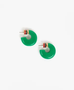 Le Hoop - Emerald Resin
