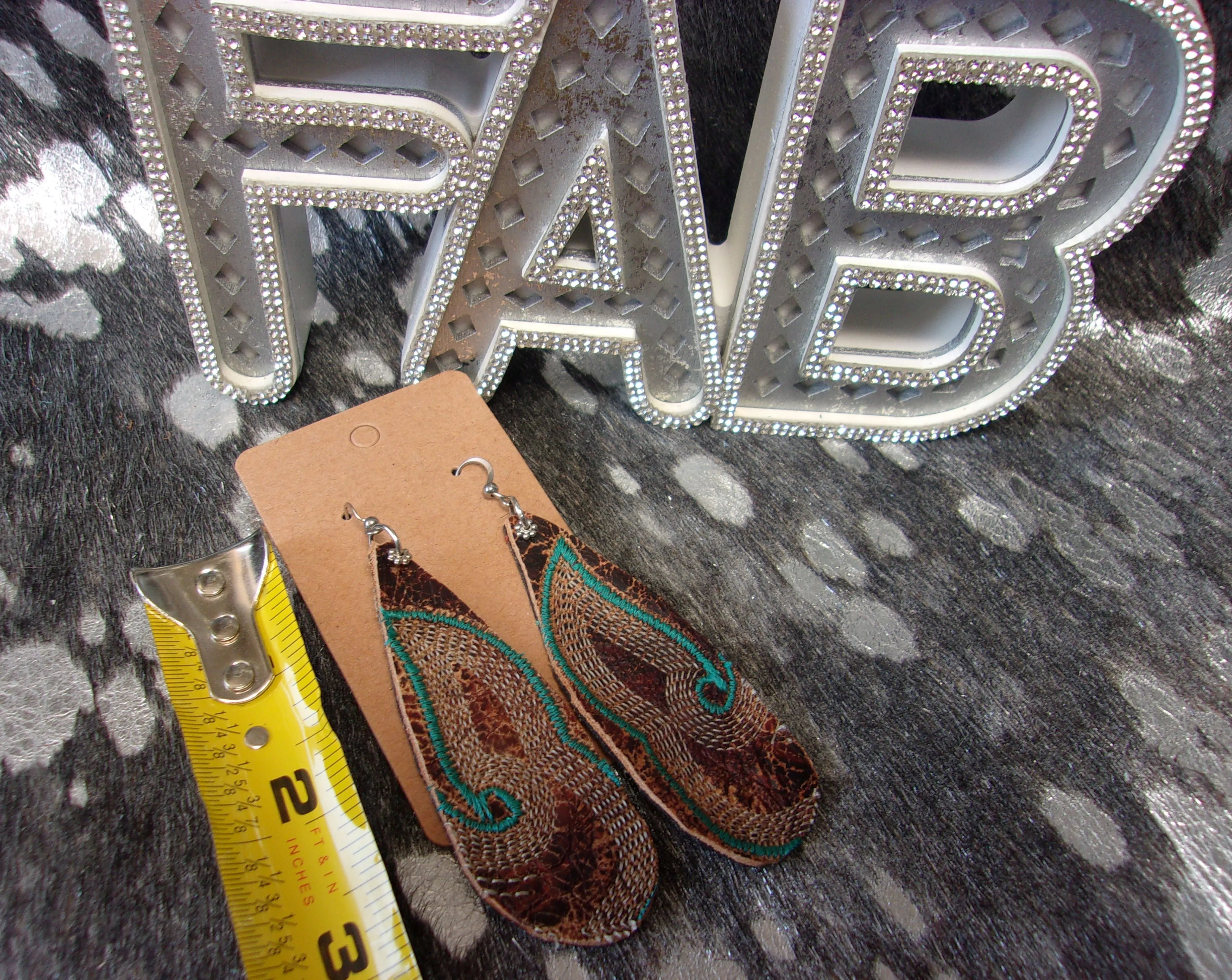 Leather Earrings ER21