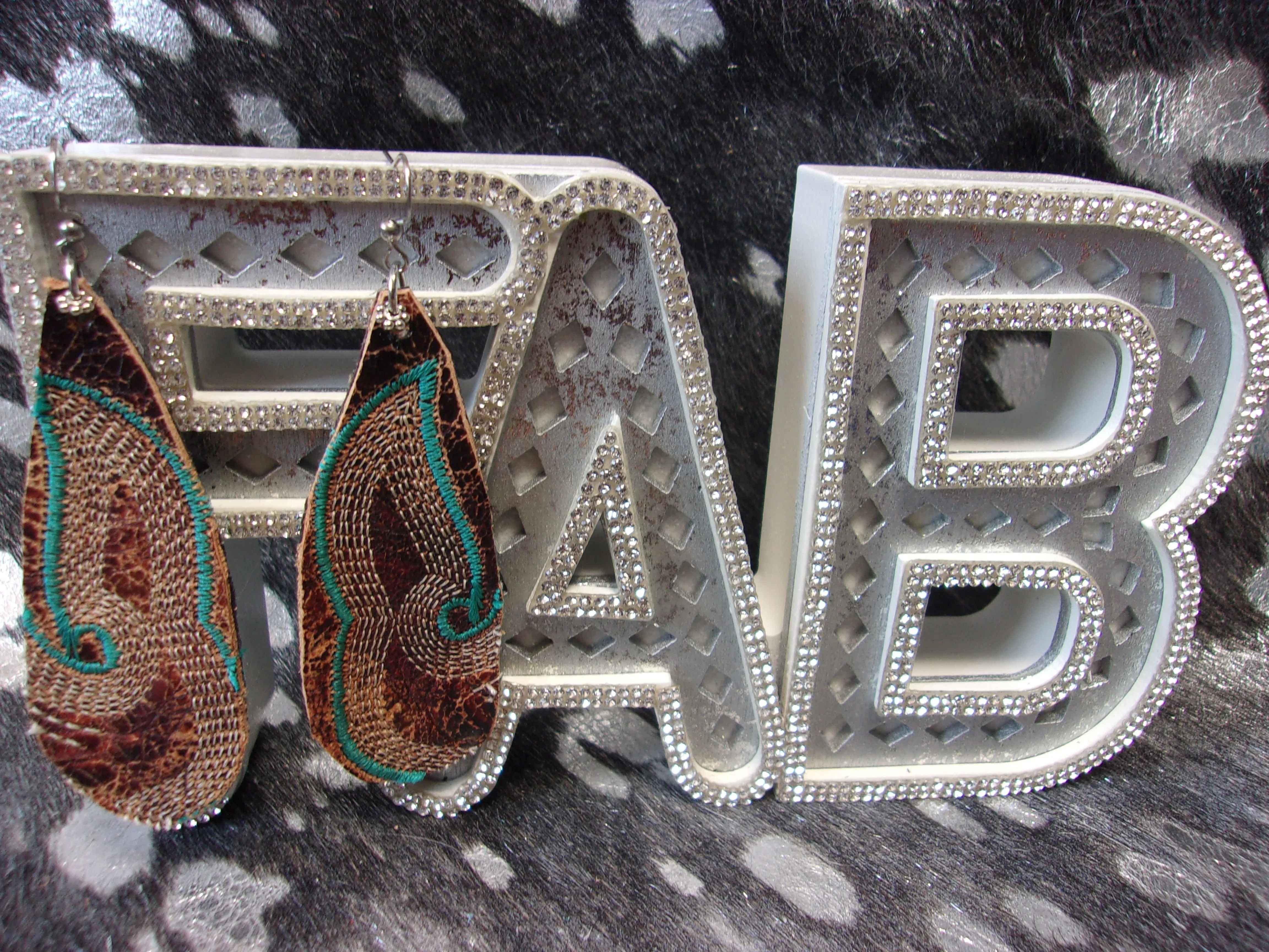 Leather Earrings ER21