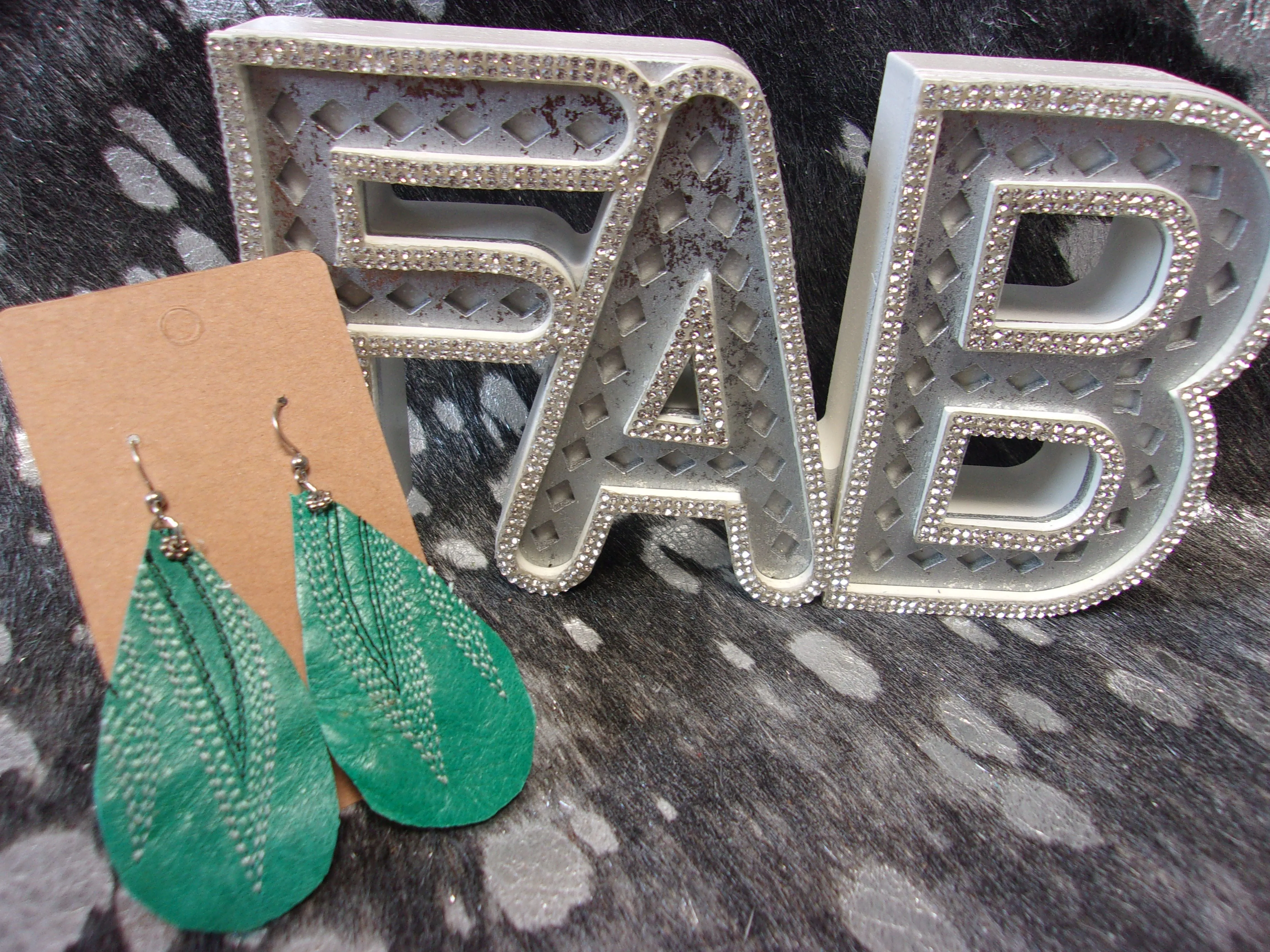 Leather Earrings ER22