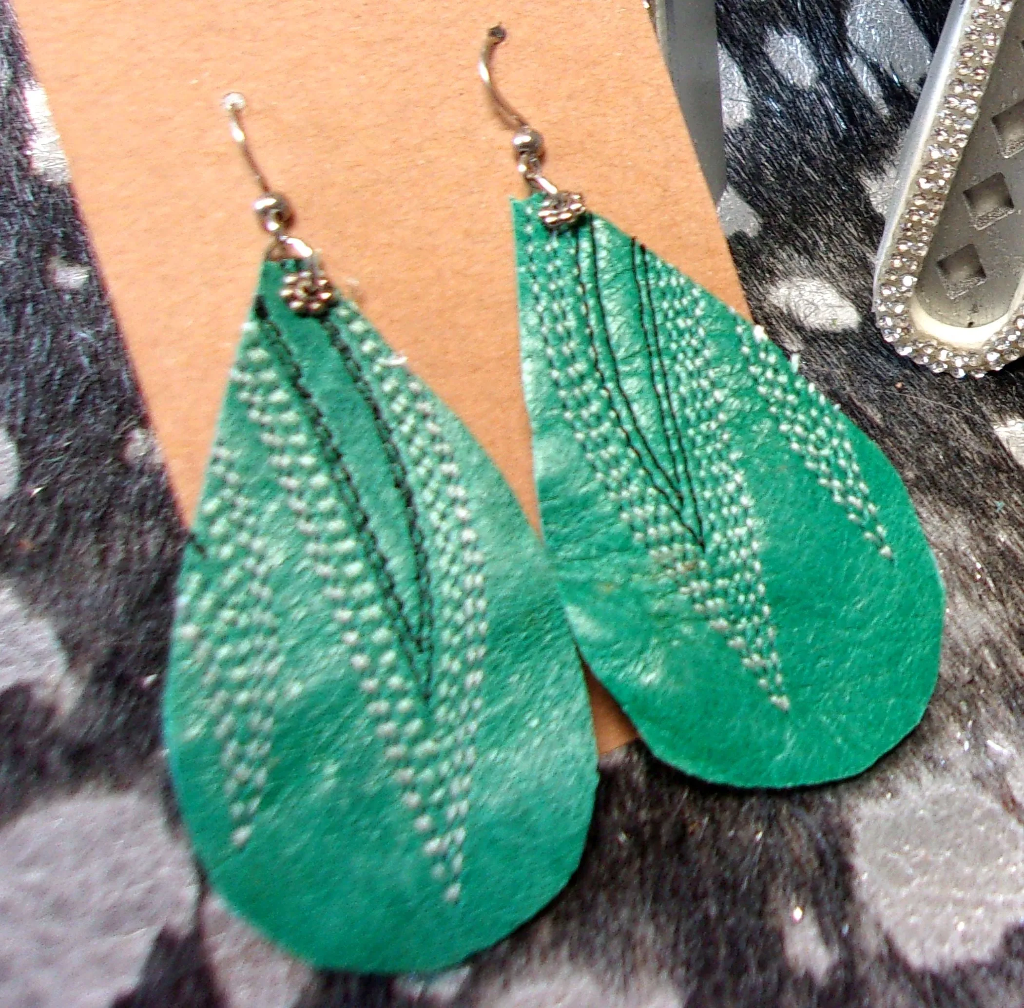 Leather Earrings ER22