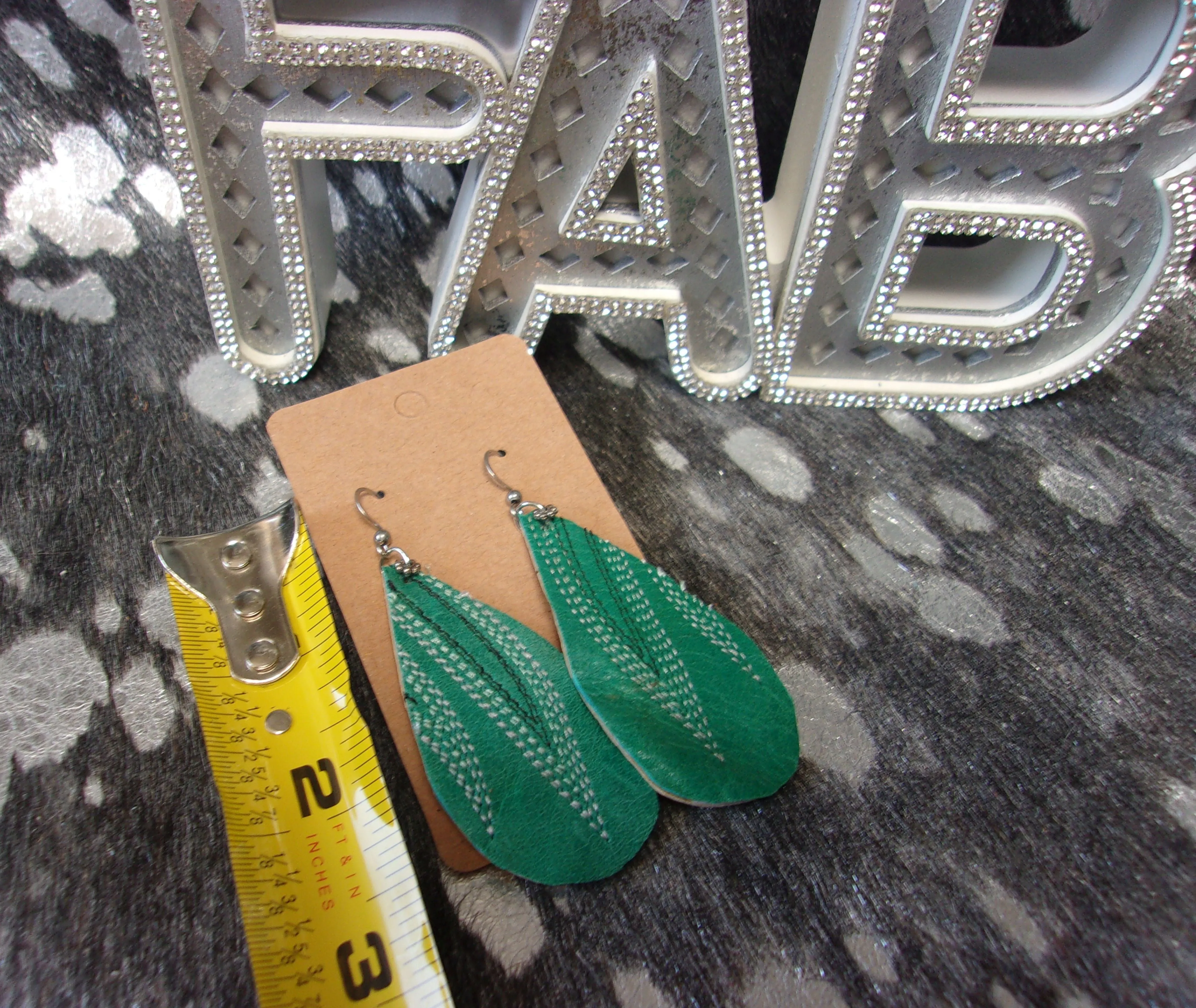 Leather Earrings ER22