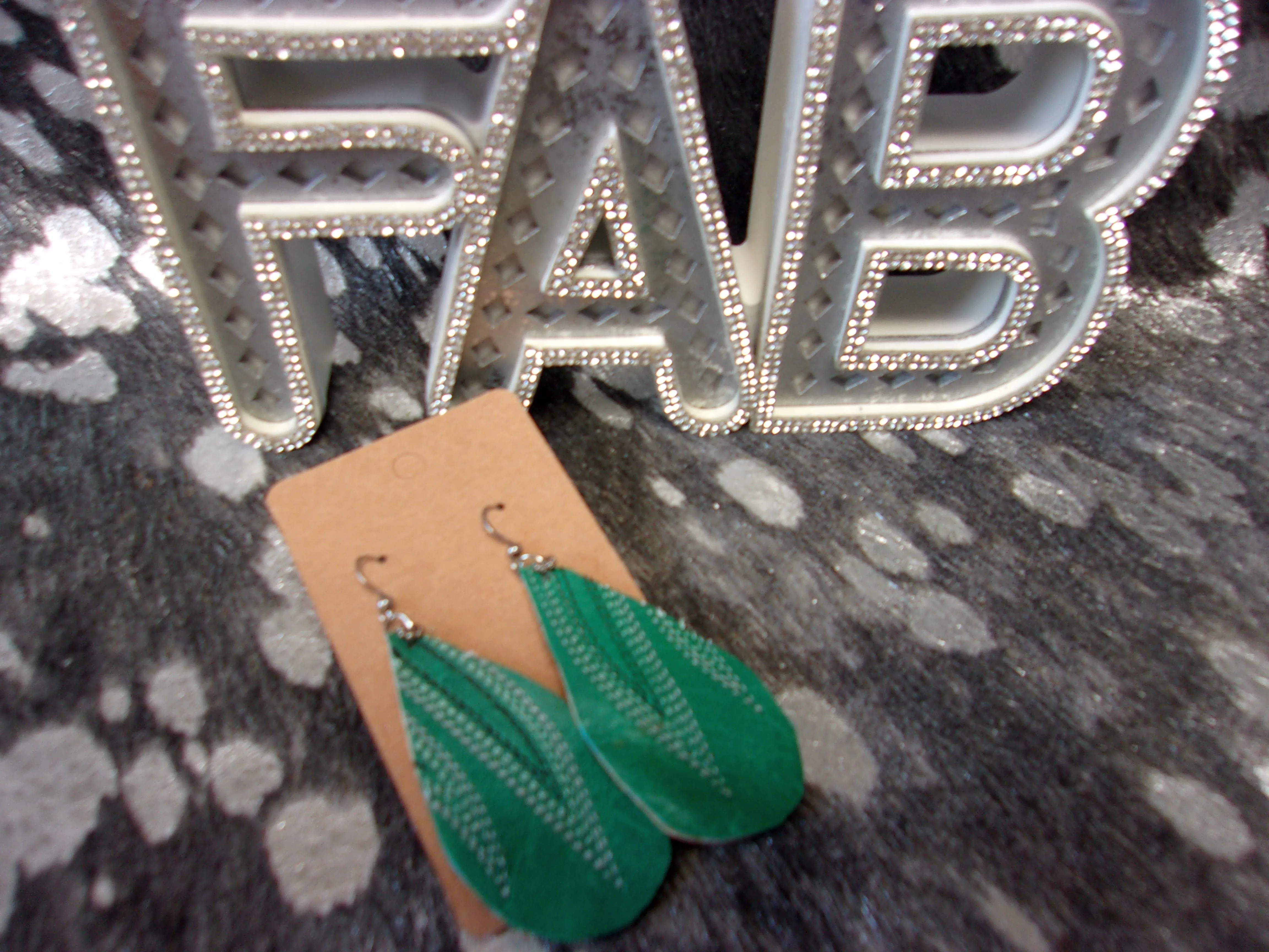 Leather Earrings ER22