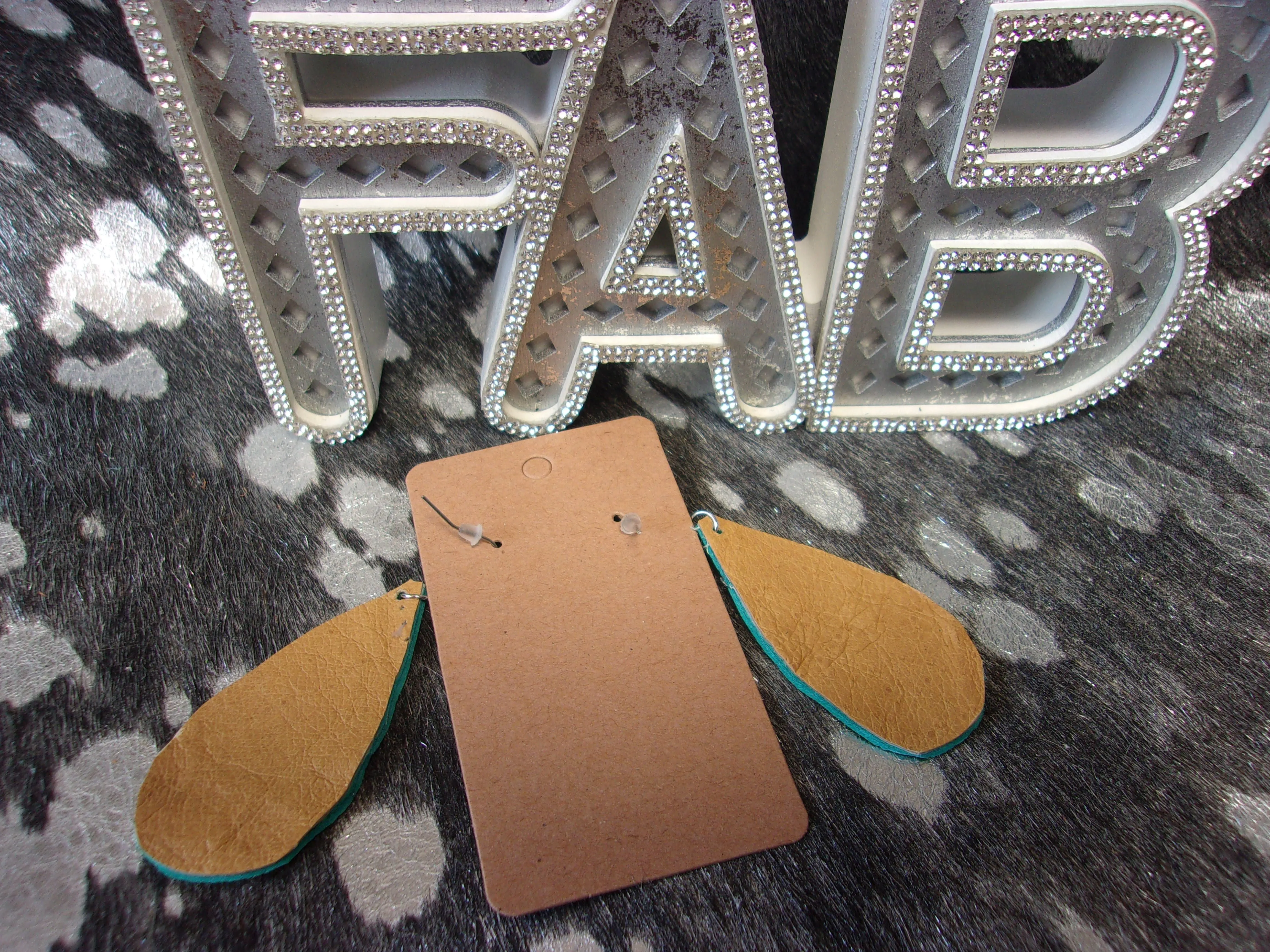 Leather Earrings ER22
